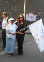Corina Manuel & Pooja Mishra at the _Femina Marathon-Run to Save The Girl Child_